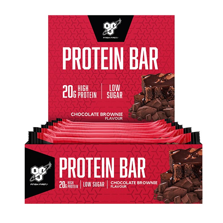 BSN Protein Bar Chocolate Brownie 12 x 60g image 1