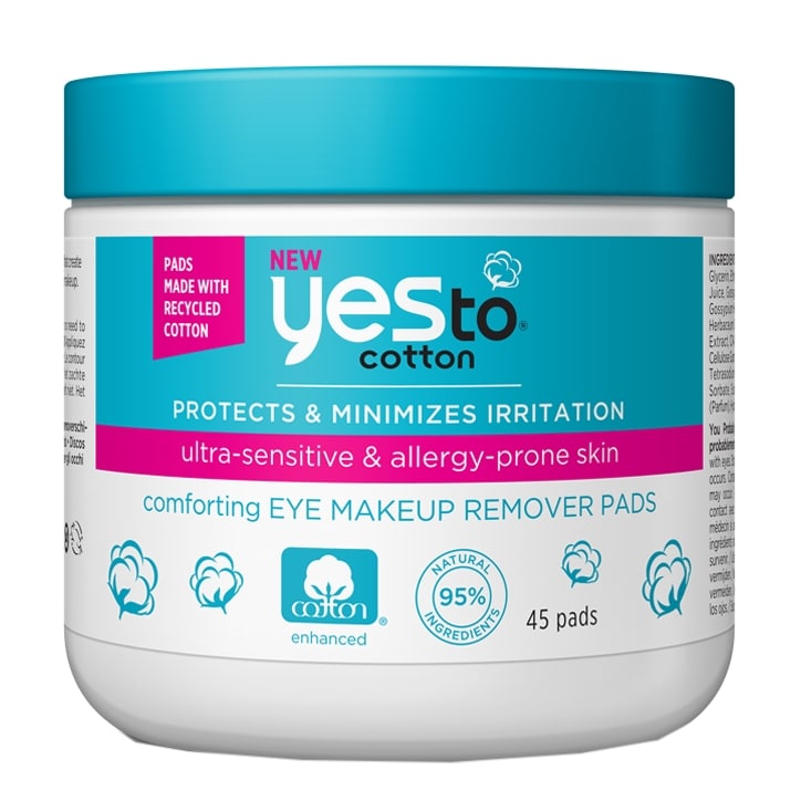 Yes To Cotton 45 Eye Make Up Remover Pads-1