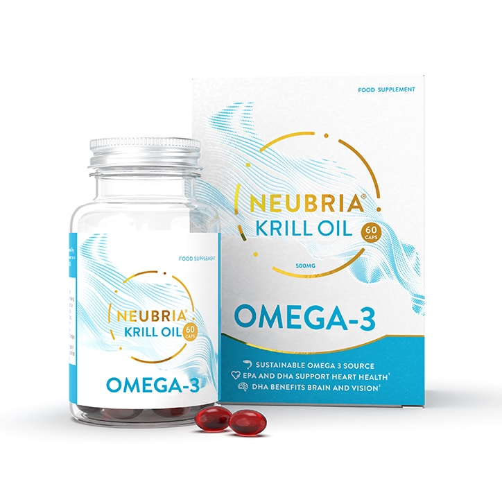 Neubria Krill Oil Omega - 3 60 Capsules-2