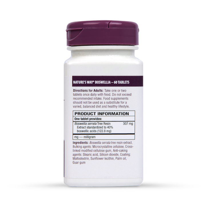 Nature's Way Boswellia 60 Tablets image 2