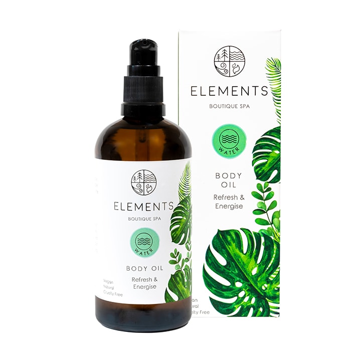 Elements Boutique Spa Massage & Body Oil Water