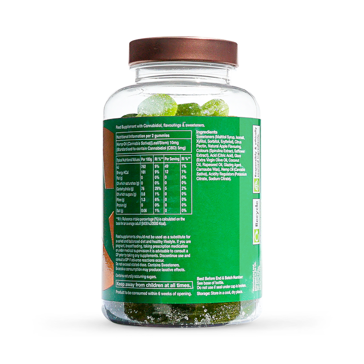 Starpowa CBD 5mg Apple Flavoured 60 Gummies image 2