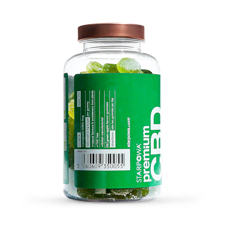 Starpowa CBD 5mg Apple Flavoured 60 Gummies image 3