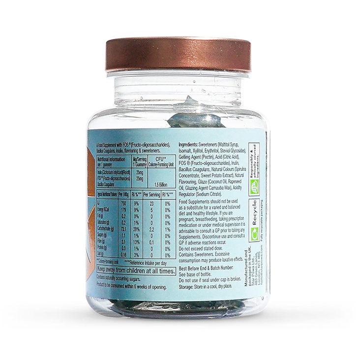 Starpowa Friendly Gut Bacteria Blueberry Flavoured 30 Gummies image 2
