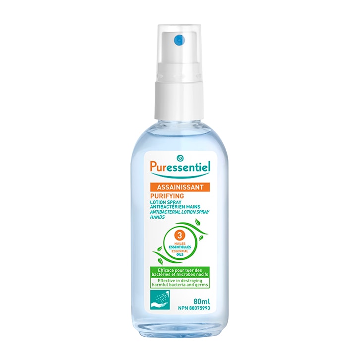 Puressentiel Antibacterial Lotion Spray for Hands & Surfaces-1
