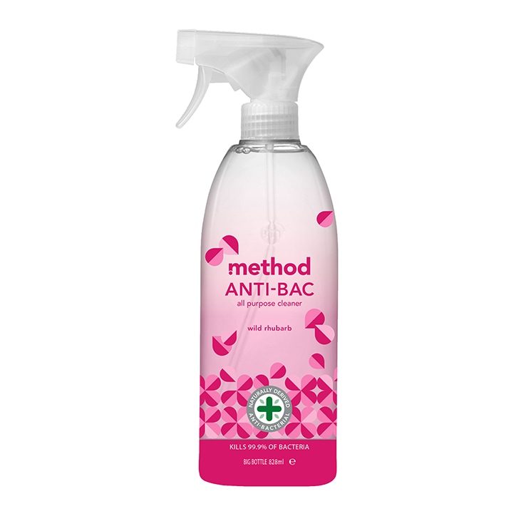 Method Antibac All Purpose Cleaner Wild Rhubarb 828ml