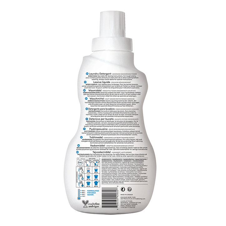 Attitude Laundry Detergent 35 Wash - Wildflowers 1.05Ltr image 2