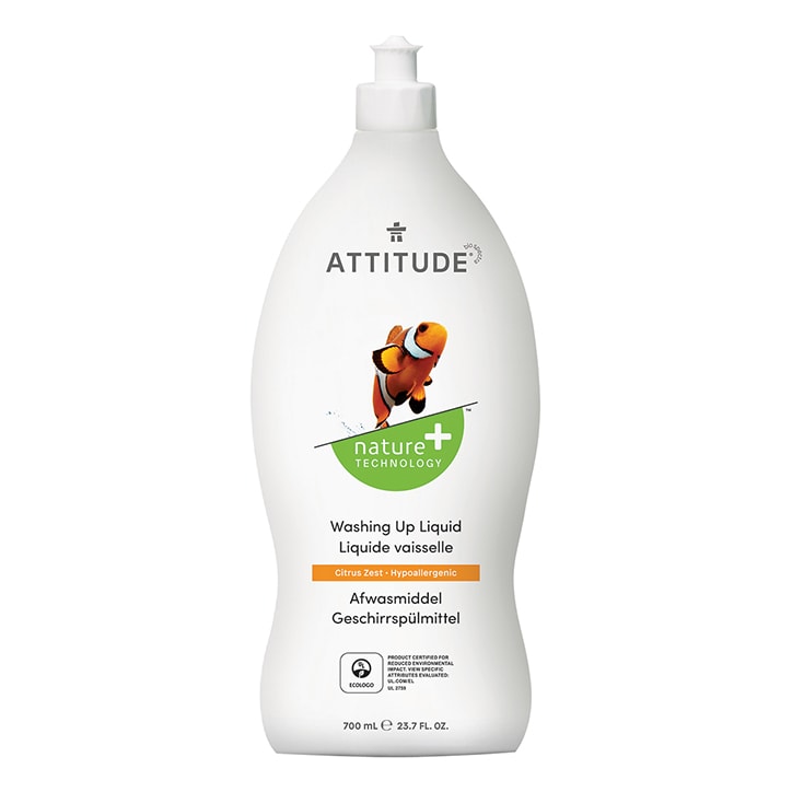 Attitude Washing Up Liquid - Citrus Zest 700ml-1