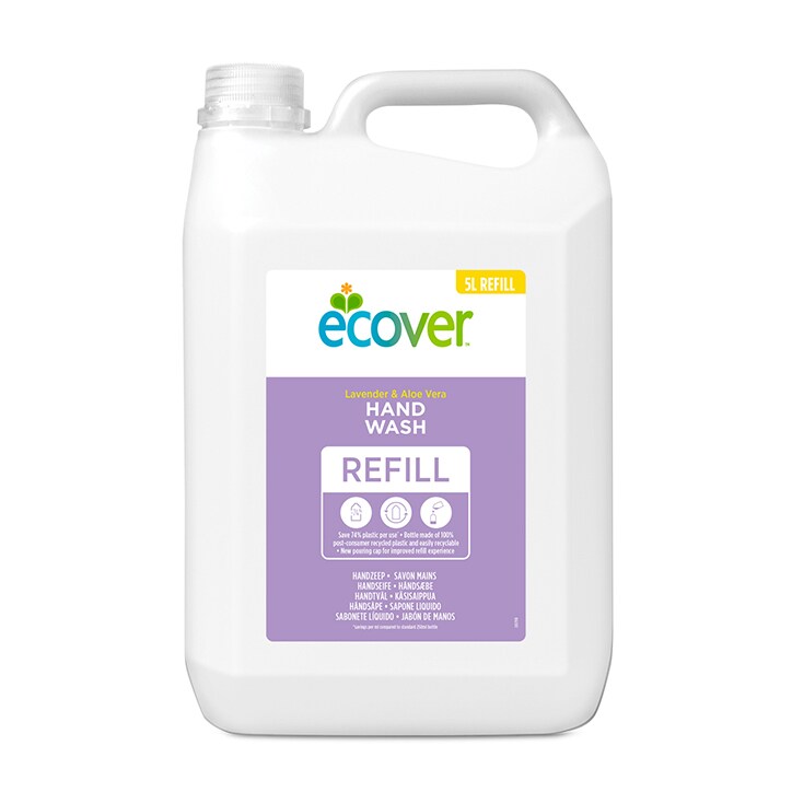 Ecover Liquid Hand Soap - Aloe Vera & Lavender 5Ltr