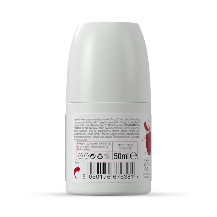 Dr Organic Rose Otto Deodorant 50ml image 2