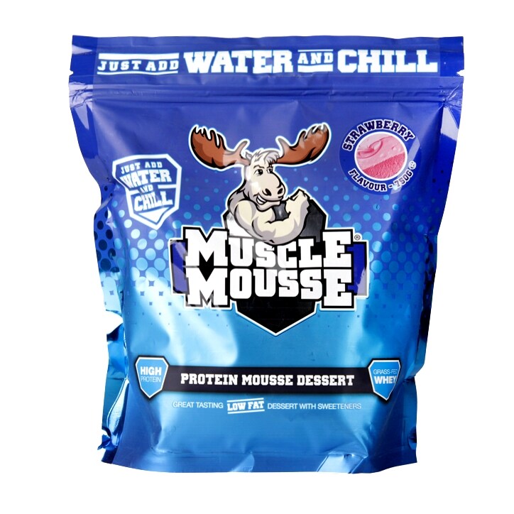 Muscle Mousse Strawberry 750g Powder image 1