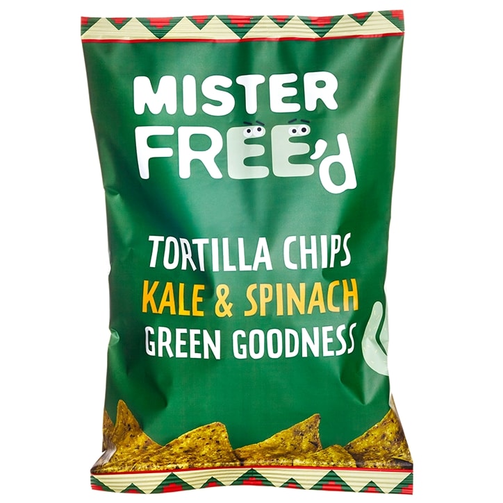 Mister Free'd Kale & Spinach Tortilla Chips 135g image 1