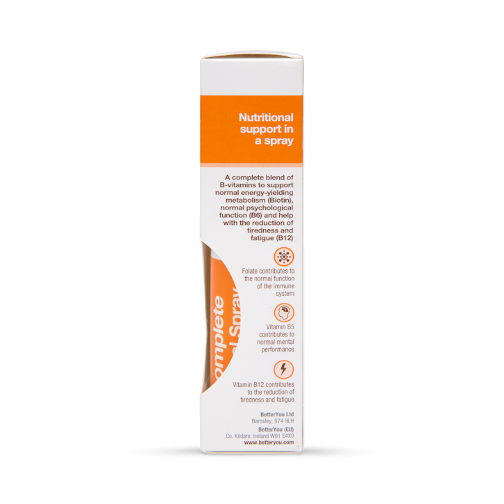 BetterYou B Complete Peach, Plum & Rasberry Flavour Daily Oral Spray 25ml image 2