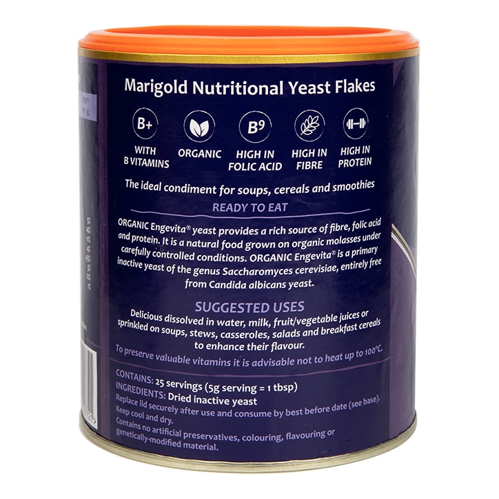 Marigold Engevita Organic Yeast Flakes 125g image 2