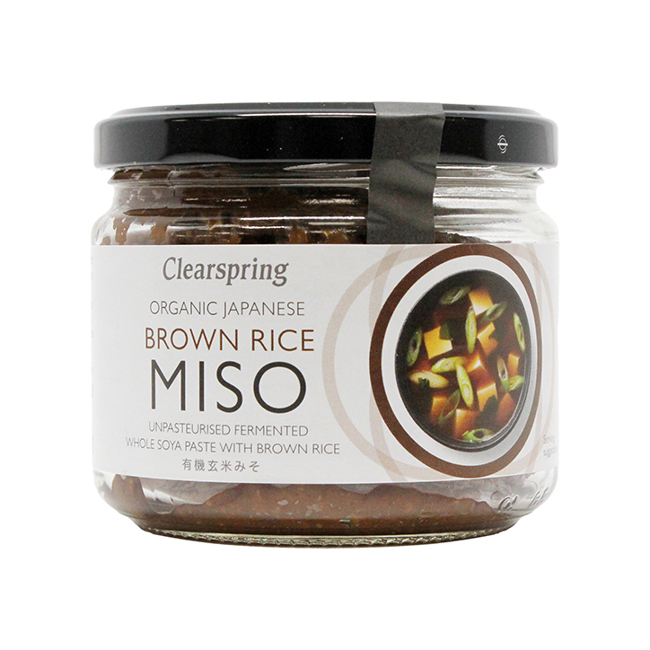 Clearspring Organic Miso Johsen Brown Rice - Unpasteurised 300g