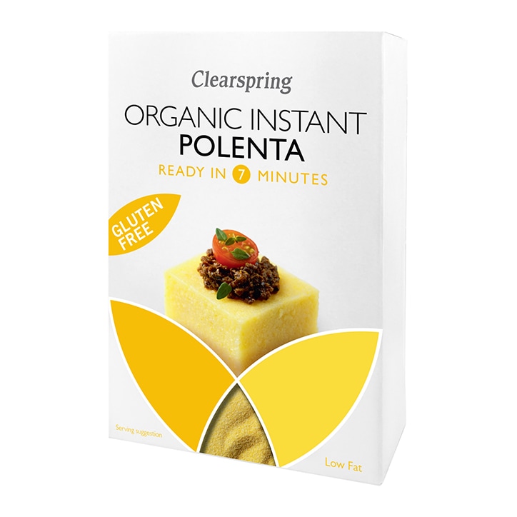 Clearspring Organic & Gluten Free Instant Polenta 200g-1