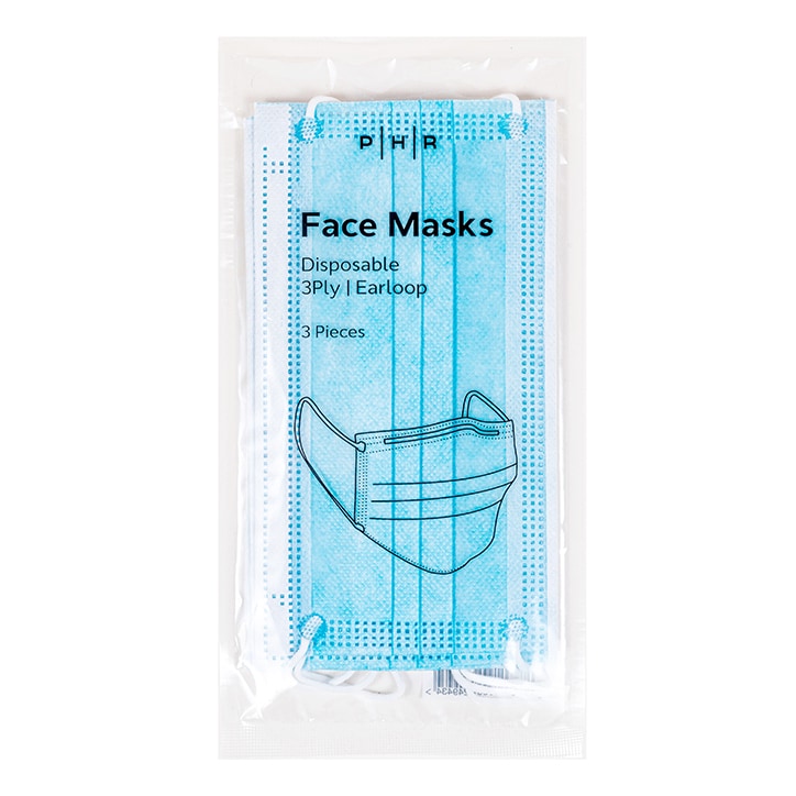 Disposable Face Masks - 3 Pack-1