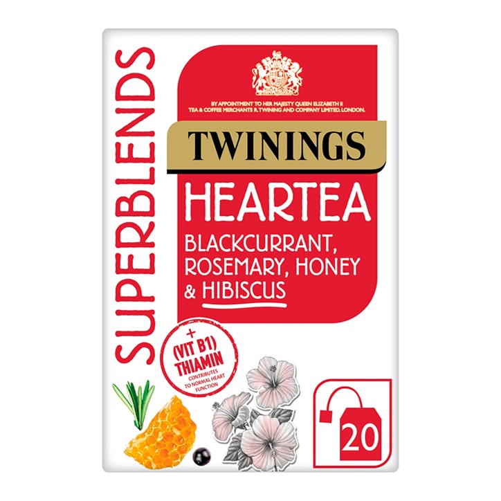 Twinings Superblends Heartea 20 Tea Bags image 1