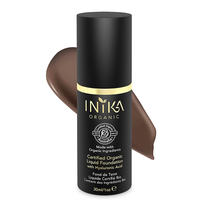 INIKA Certified Organic Liquid Foundation Cocoa 30ml