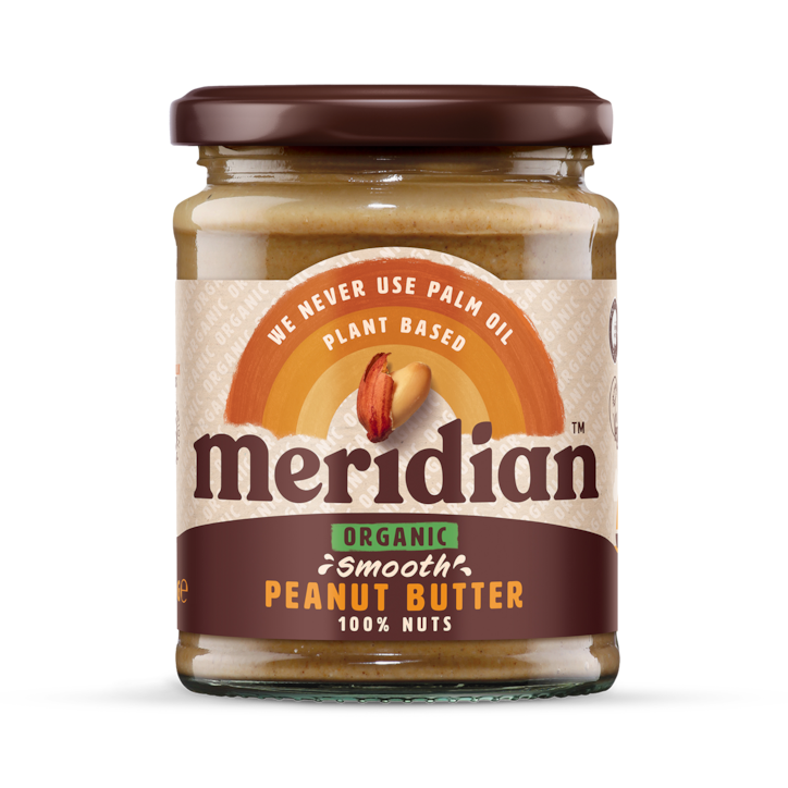 Meridian Organic Peanut Butter Smooth 280g image 1