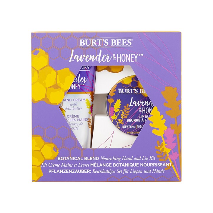 Burt's Bees Botanical Hand Cream & Lip Butter Set-1