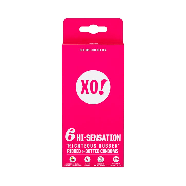 XO! Hi-Sensation Condoms - 6 Pack-1