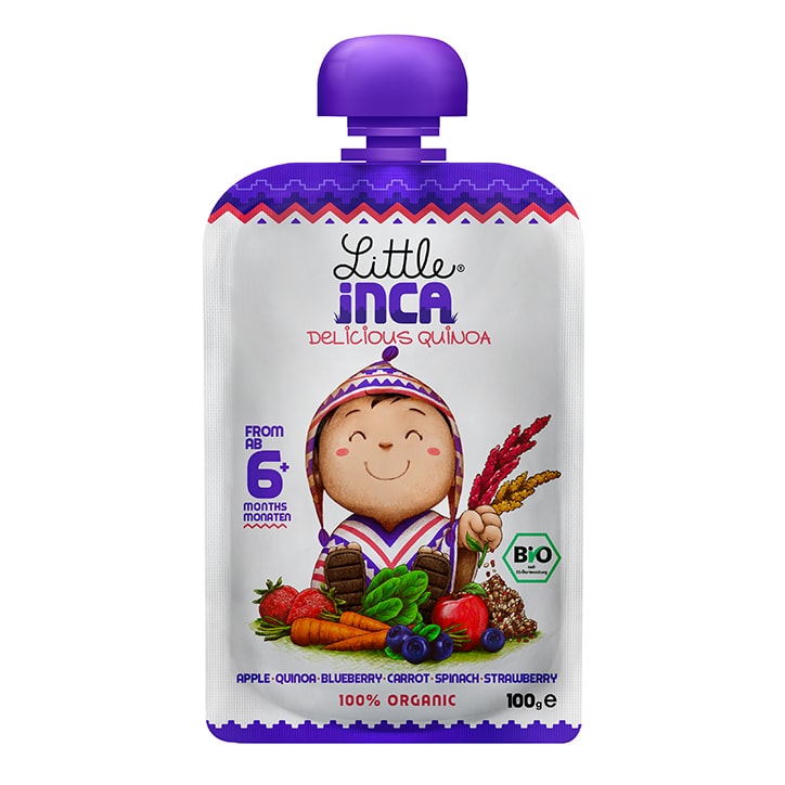 Little Inca Yummy Purple Quinoa Baby Food 100g