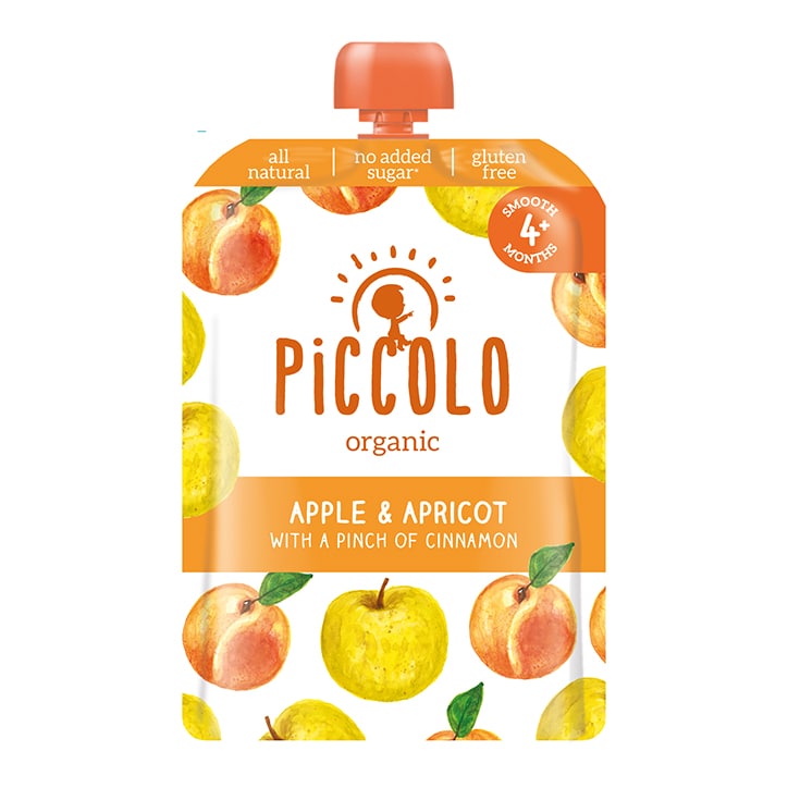 Piccolo Apple & Apricot Cinnamon 6m+ 100g
