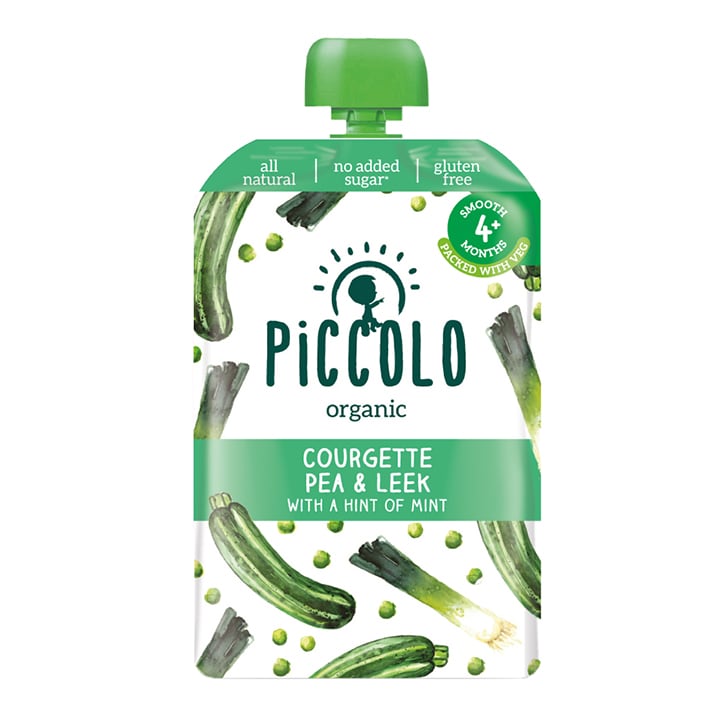 Piccolo Organic Courgette Pea & Leek 6m+ 100g