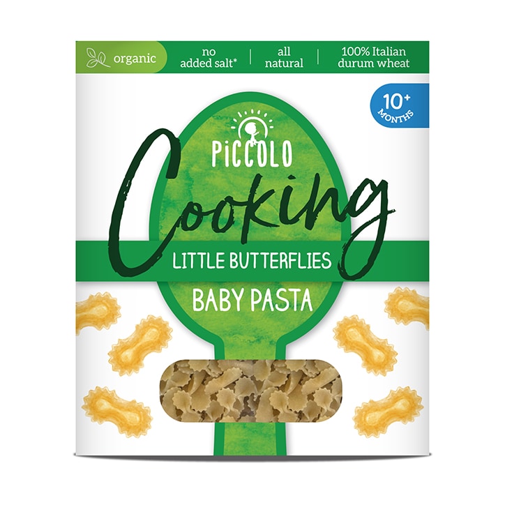 Piccolo Organic Baby Pasta Butterflies 10m+ 400g