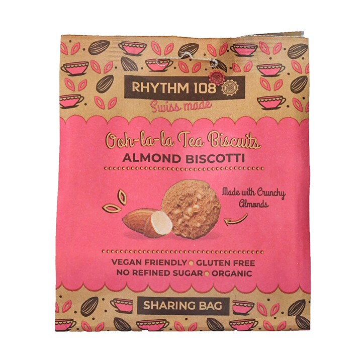 Rhythm 108 Tea Biscuits Almond Biscotti 135g