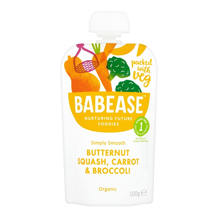 Babease Butternut Squash Carrot & Broccoli 100g