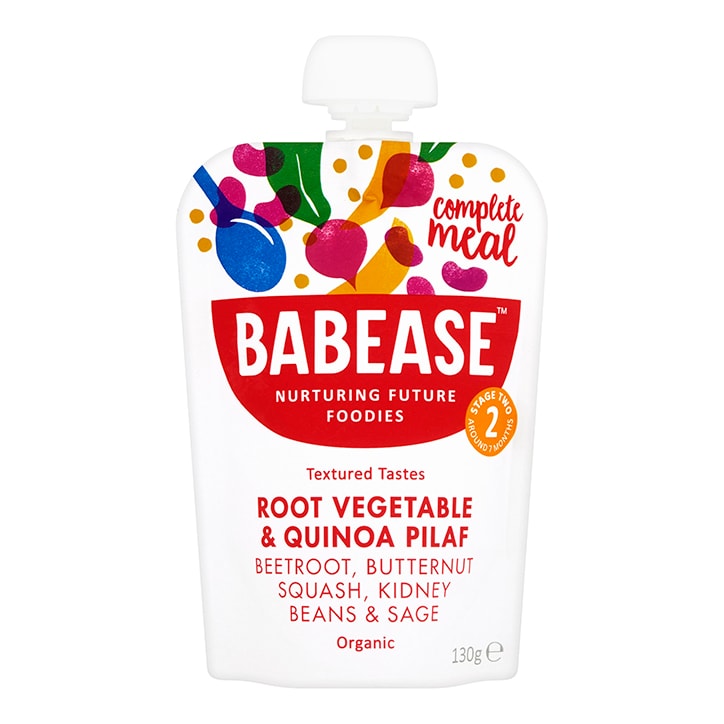 Babease Organic Root Vegetable & Quinoa Pilaf 130g