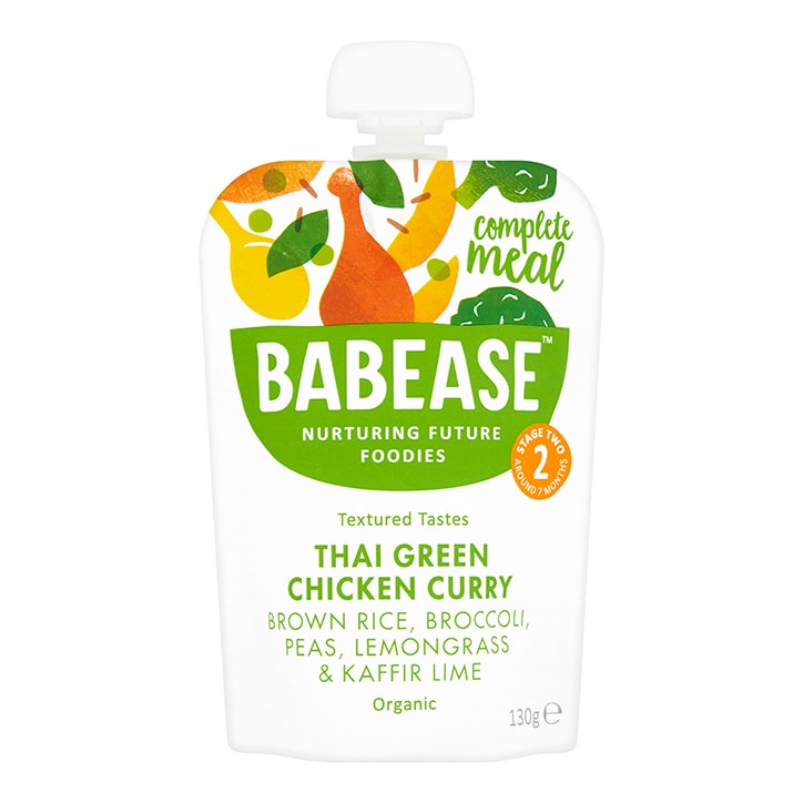 Babease Organic Thai Green Chicken Curry 7m+ 130g