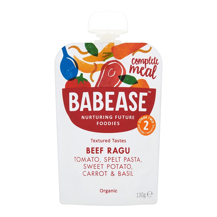 Babease Organic Beef Ragu 7m+ 130g