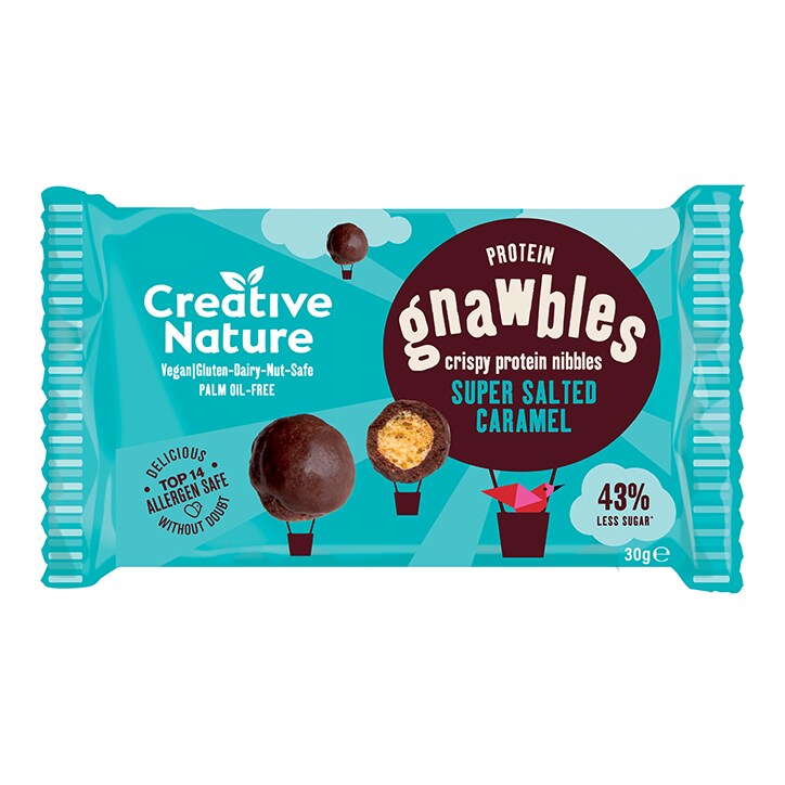 Creative Nature Salted Caramel Protein Gnawbles 30g image 1