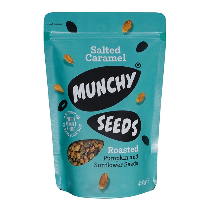 Munchy Seeds Salted Caramel Pouch 450g