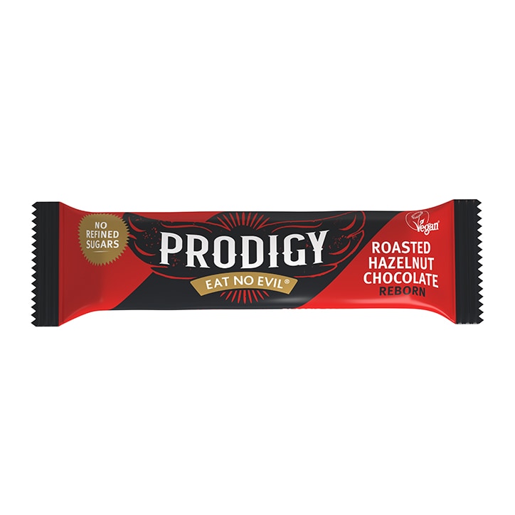 Prodigy Roasted Hazelnut Chocolate Bar 35g image 1