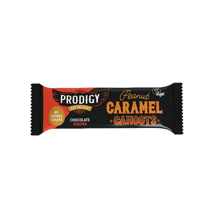 Prodigy Peanut & Caramel Cahoots Chocolate Bar 45g image 1