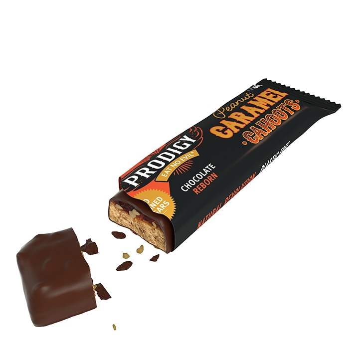 Prodigy Peanut & Caramel Cahoots Chocolate Bar 45g image 4