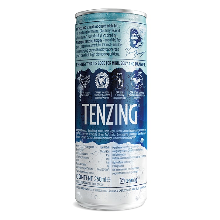 Tenzing Natural Energy Drink 250ml