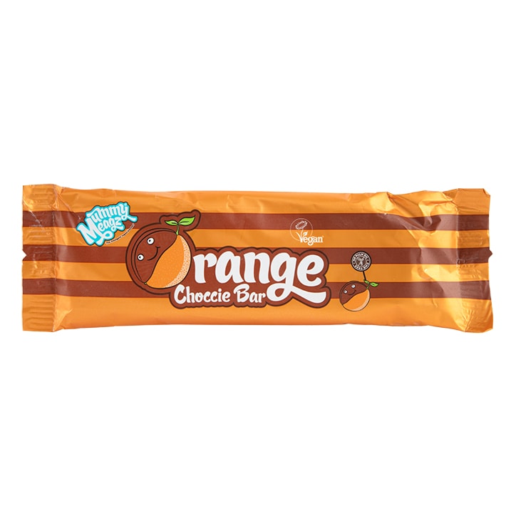 Mummy Meagz Vegan Choccie Orange Bar 40g image 1