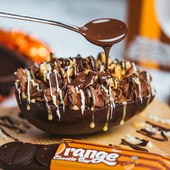 Mummy Meagz Vegan Choccie Orange Bar 40g image 2
