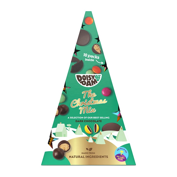 Doisy & Dam Vegan Dark Chocolate Christmas Gift Set 285g image 1