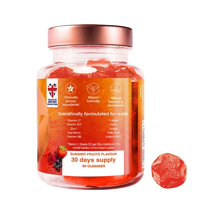 Starpowa Triple Immune Support Vitamin Summer Fruits Flavoured 30 Gummies image 2