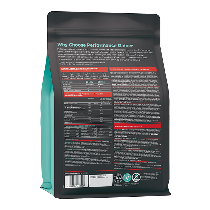 PE Nutrition Performance Gainer Strawberry 6000g image 2