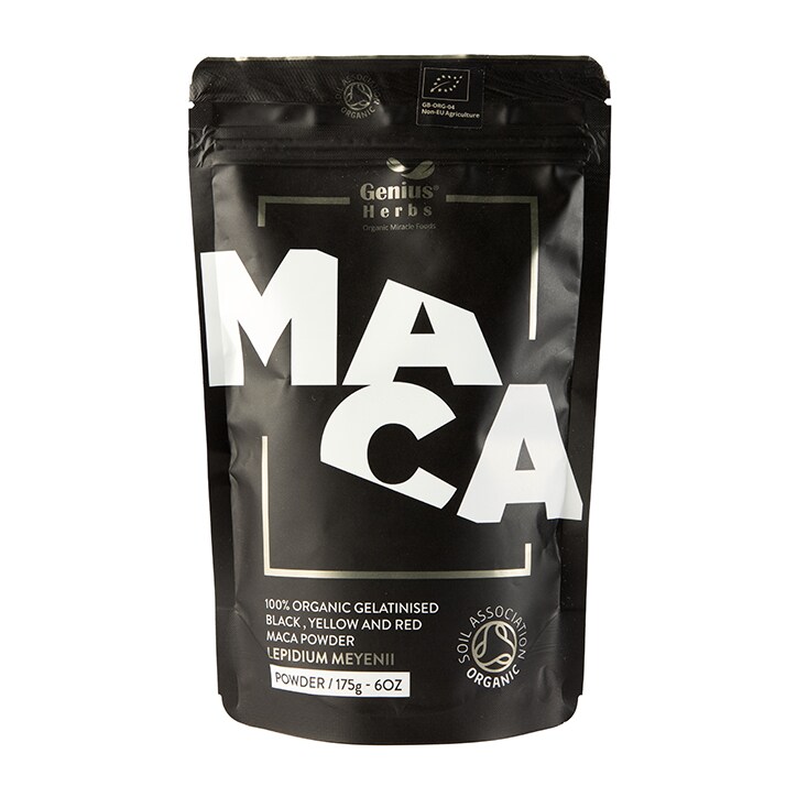 Genius Herbs Organic Maca Powder 175g image 1