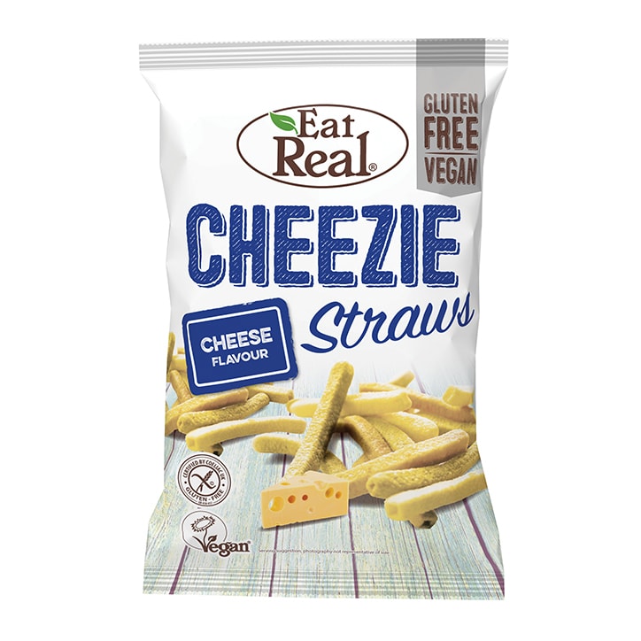 Eat Real Cheezie Straws 113g image 1