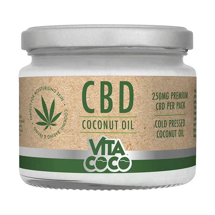 Vita Coco CBD Infused Coconut Oil 250ml image 1