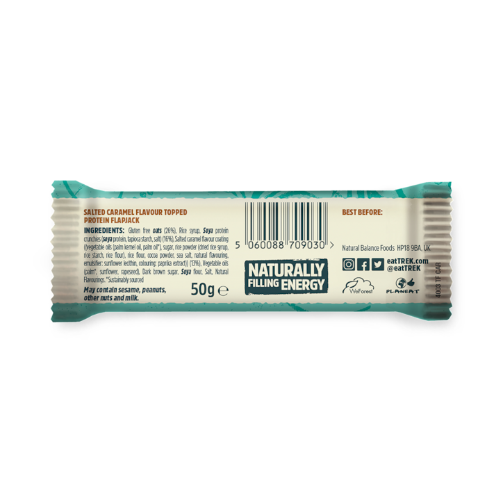 Trek Salted Caramel Protein Flapjack 50g image 2